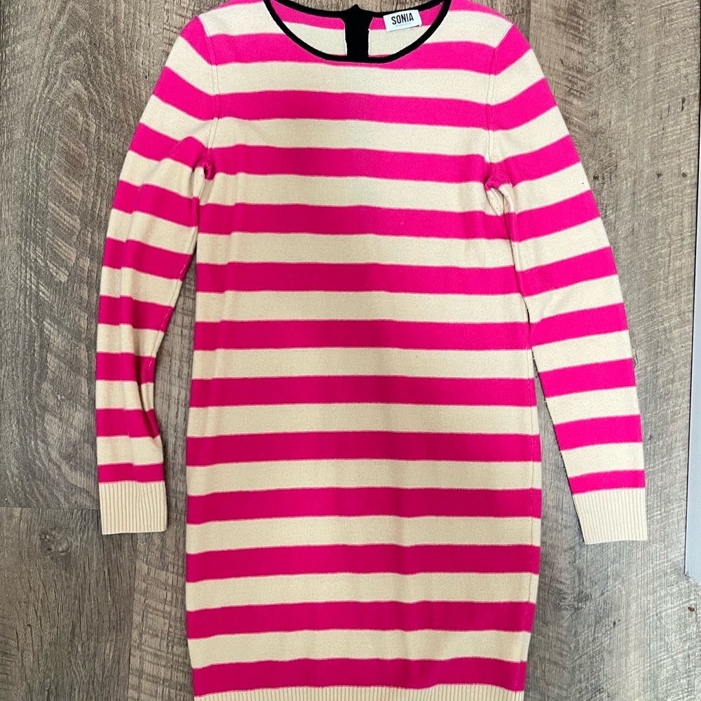 Sonia by Sonia Rykiel Wool/Cashmere Sweater Dress